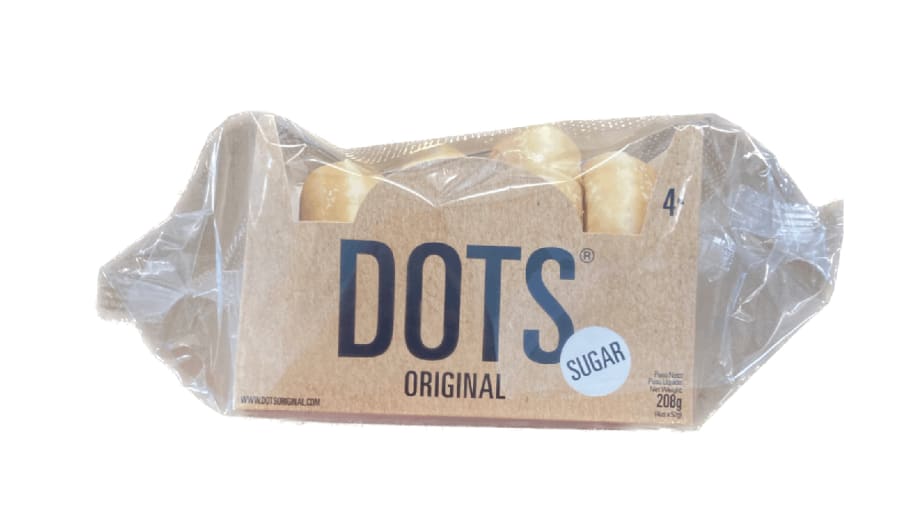 Dots donut 4 stk glaced