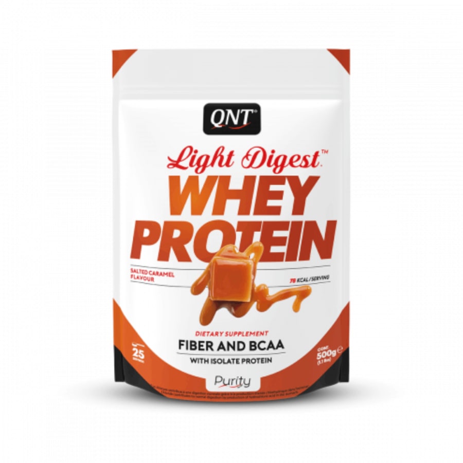 Qnt whey protein salted caramel 500 gr