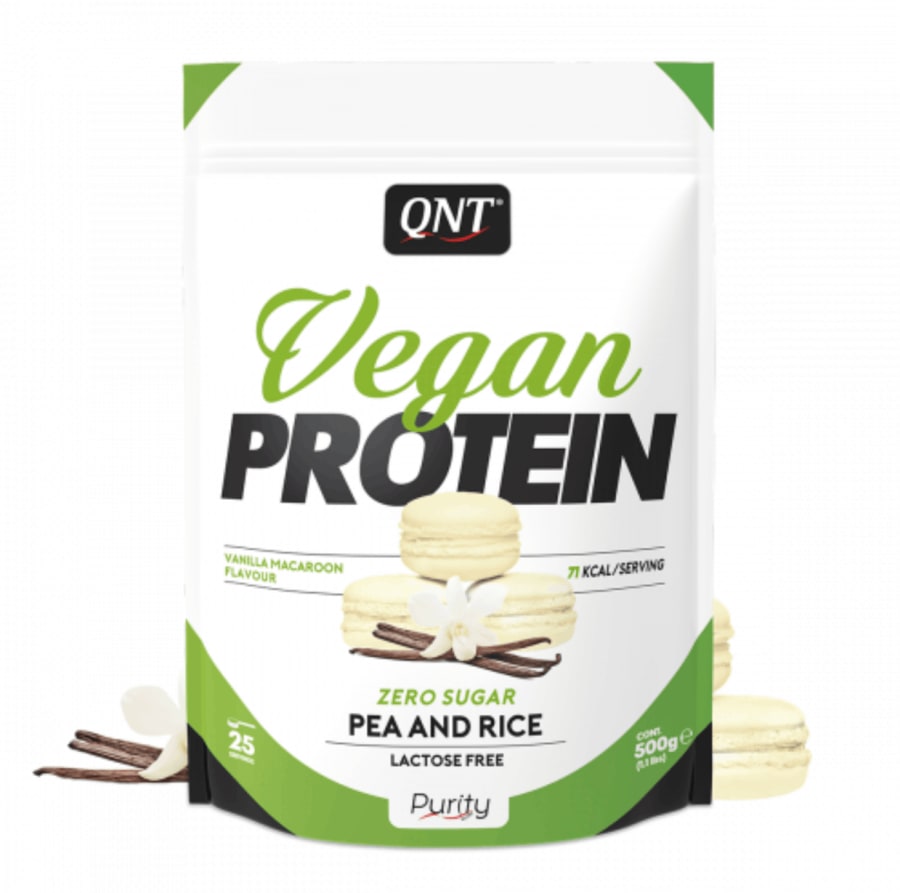 Qnt whey protein vanilla macaroon 500 gr