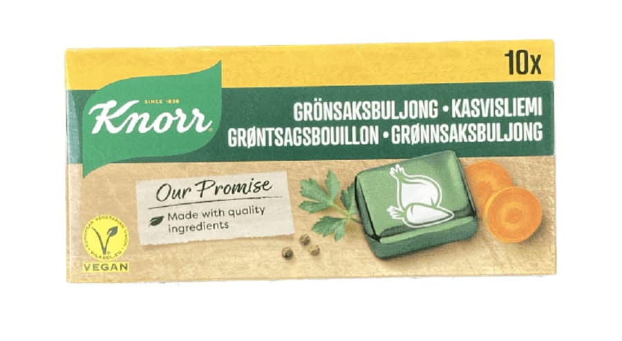Knorr kraftur grænmetis 10 stk