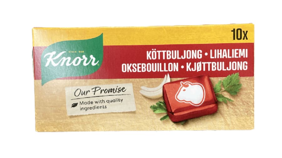 Knorr kraftur naut 10 stk