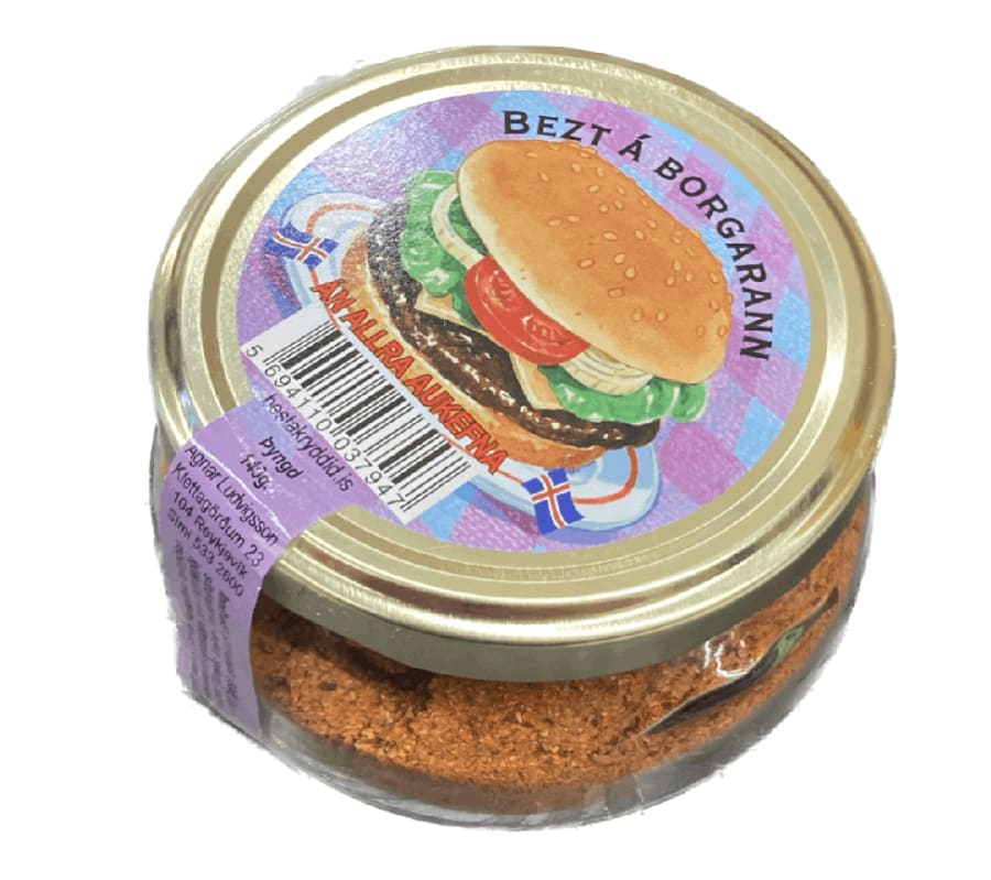 Best á borgarann krydd 140 gr