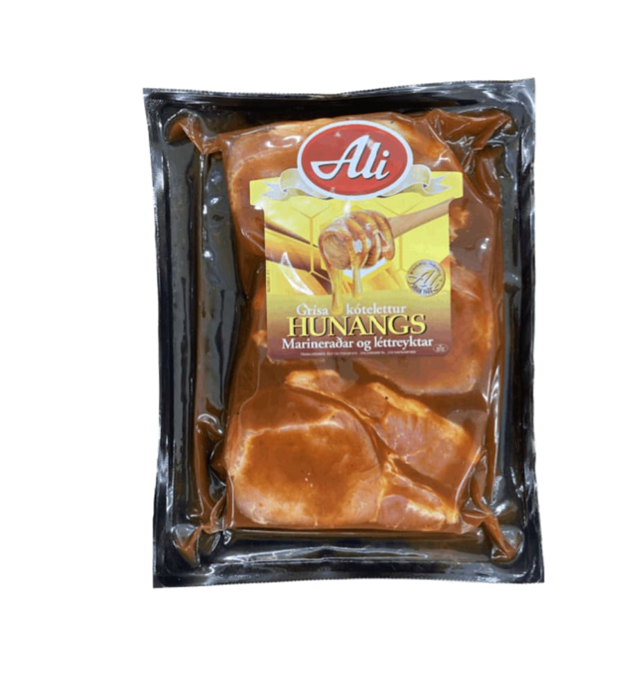 Ali grill bbq hunangs kótilettur ca 600 gr