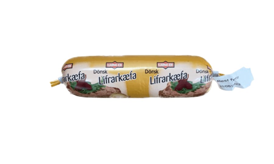 K.f dönsk lifrakæfa 190 gr