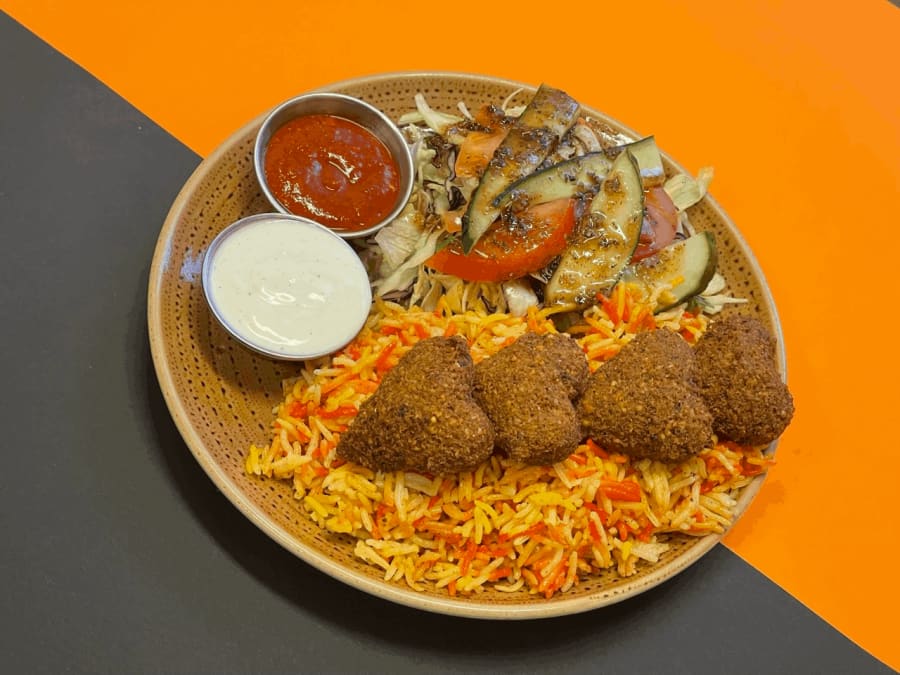 4. Arabísk falafel