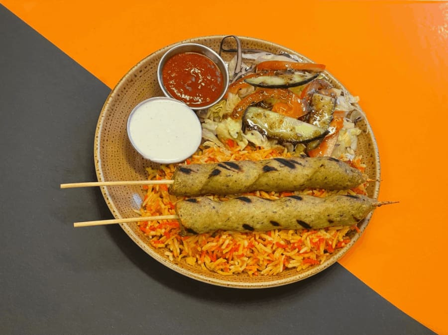 32. Kjúklinga kebabspjót