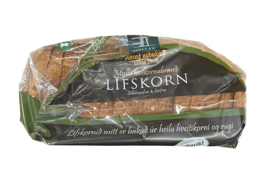 Myllan lífskornabrauð grænn 450 gr