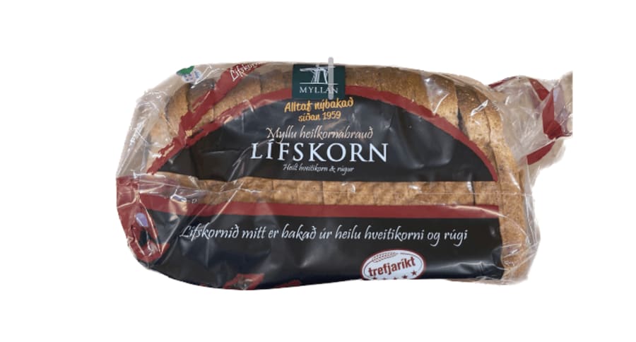 Myllan lífskornabrauð rauður 450 gr