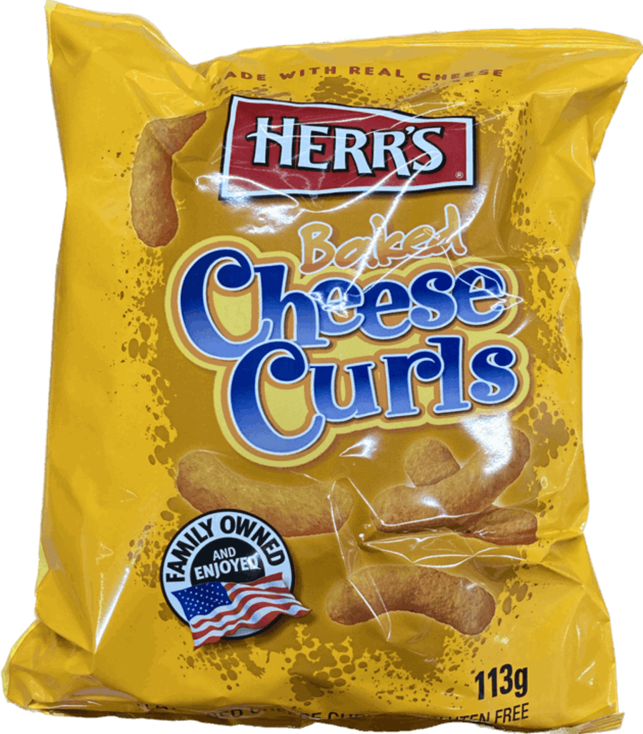 Herrs cheese curls baked 113 gr