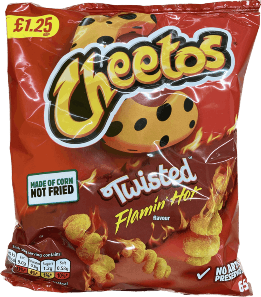 Cheetos flaming hot 65 gr