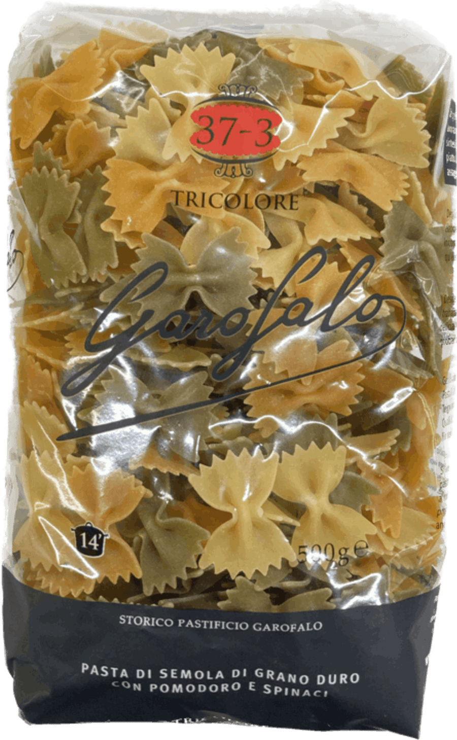 Garofalo farfalle tricolor 500 gr