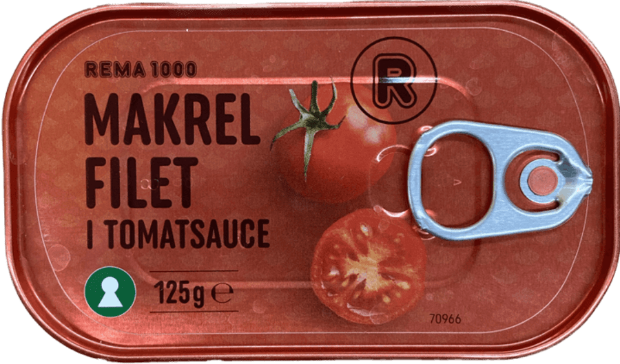 Rema makríll í tómat 125 gr