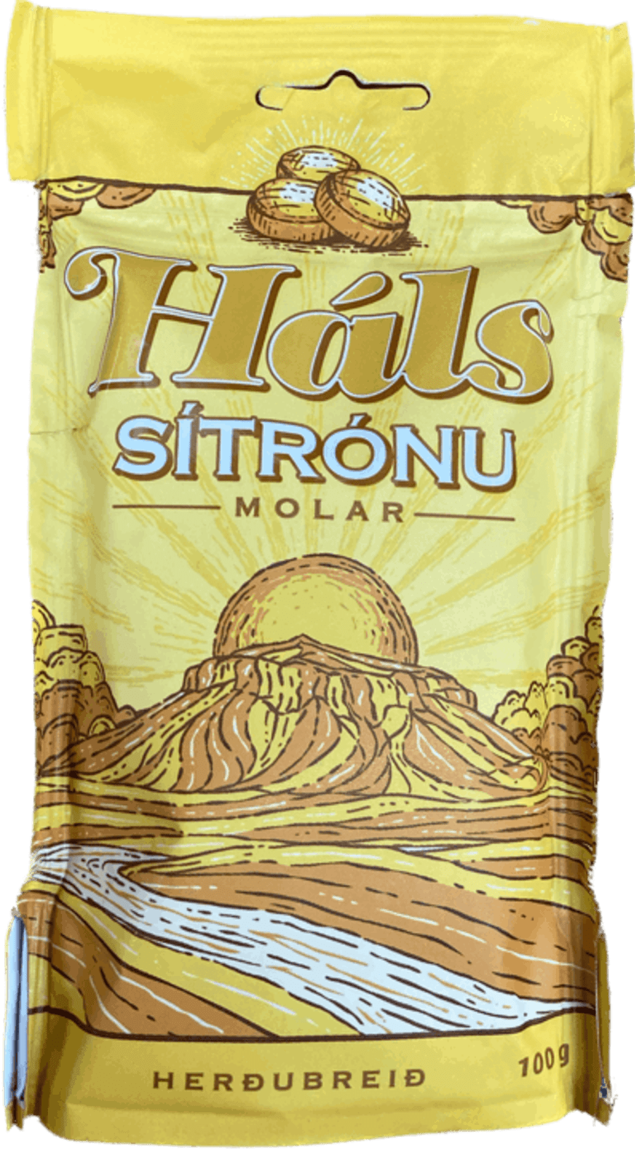 Ópal háls molar sítrónu 100 gr