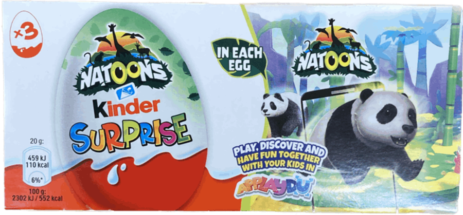 Kinder egg 3x20 gr