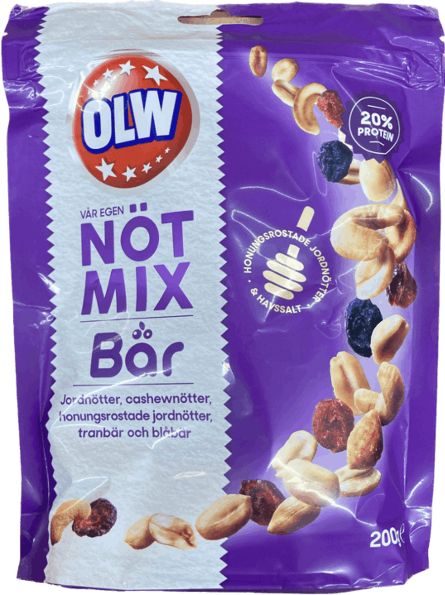 Owl hnetublanda m/berjum 200 gr