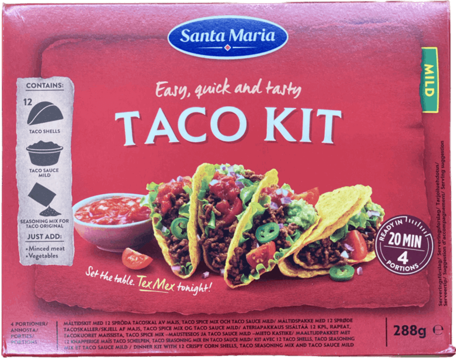 S.m Taco kit 288 gr