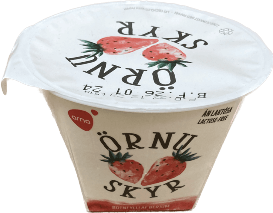 Arna skyr jarðarber 200 gr