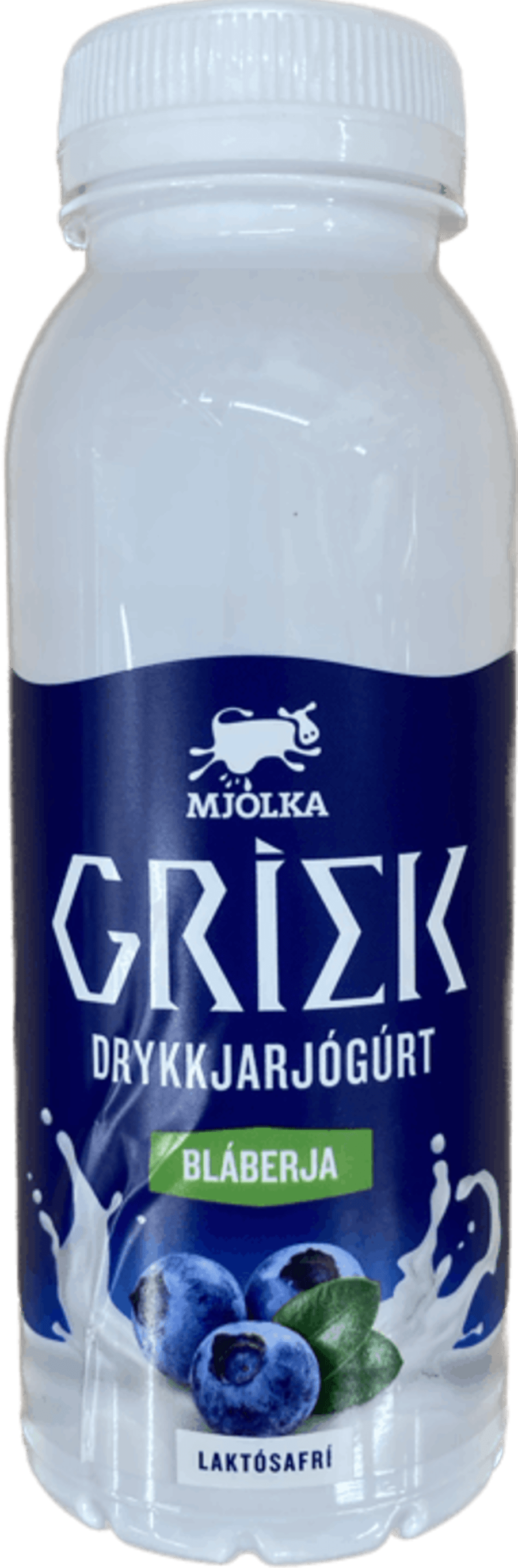 Mjólka grískt drykkjarjógúrt bláber 250 ml