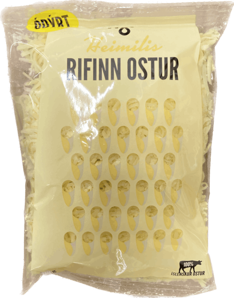Ms heimilis ostur rifinn 370 gr