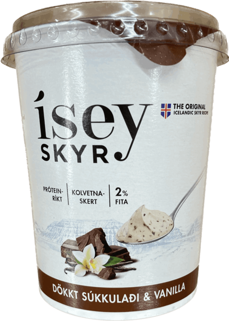 Ms ísey skyr dökkt súkkulaði 500 gr