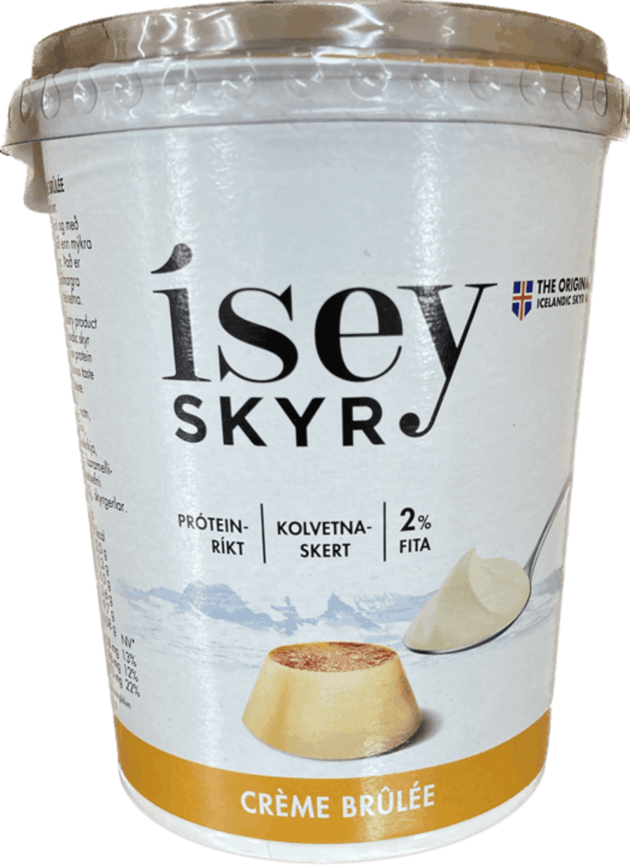 Ms ísey skyr creme brulee 500 gr