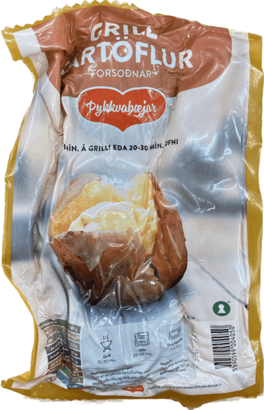 Þ.b grillkartöflur 700 gr