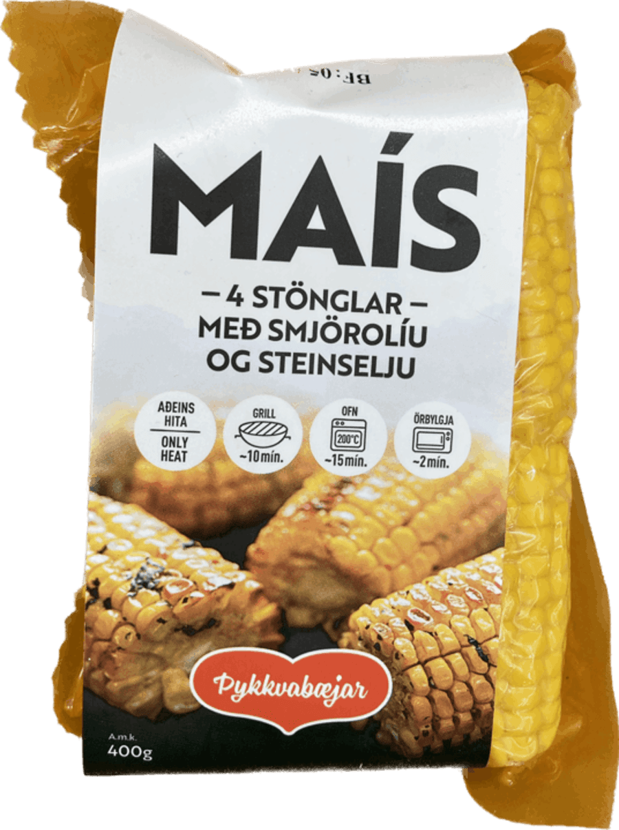 Þ.b maís í smjöri 4 stk