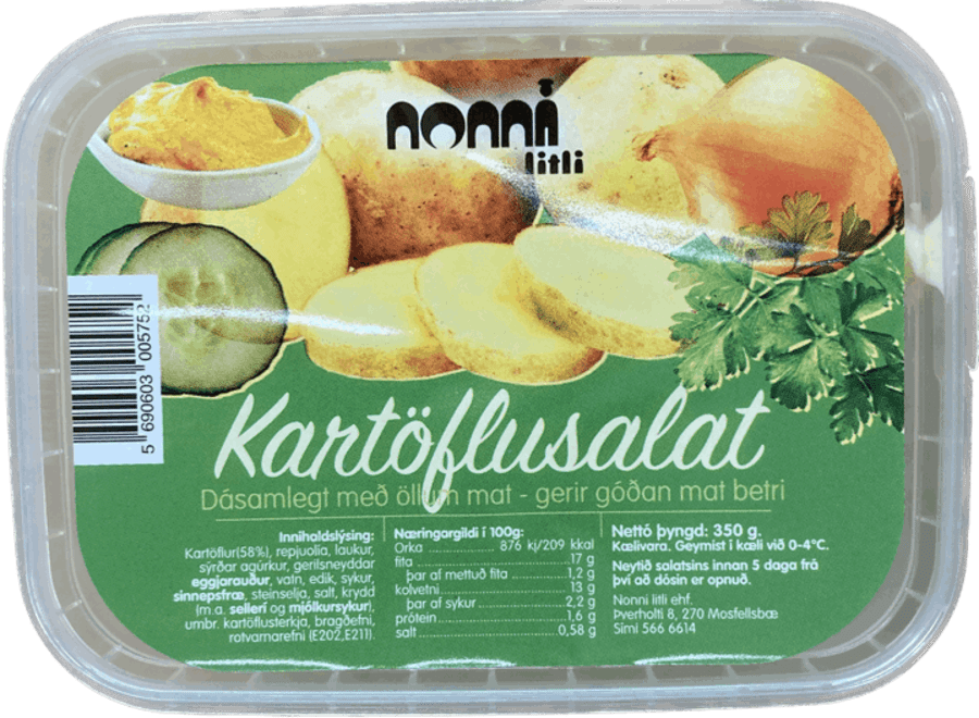 Nonni kartöflusalat 350 gr