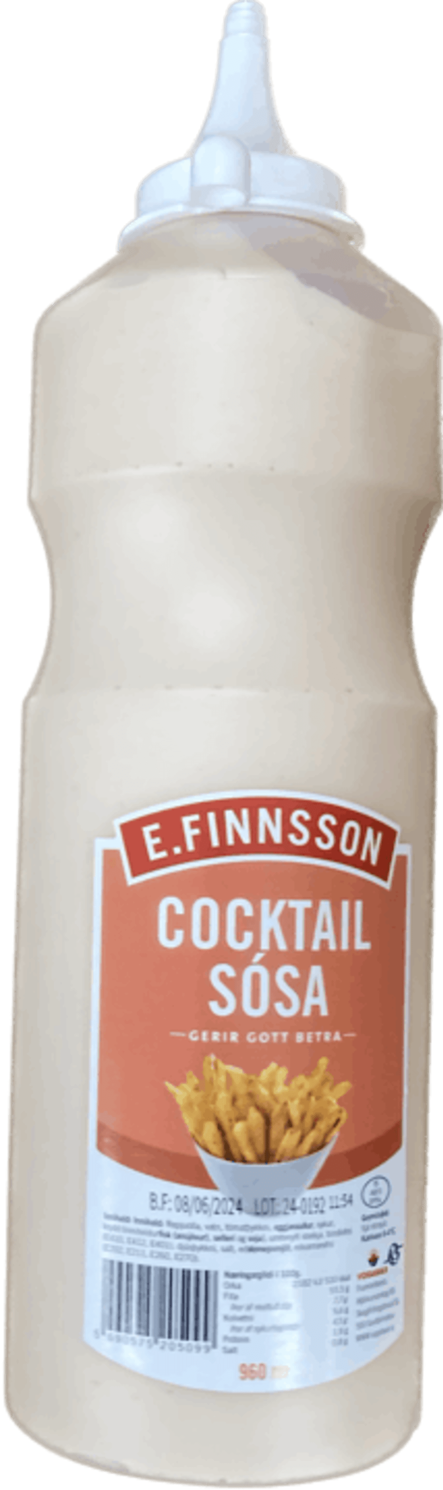 E.finnsson sósa cockteil 960 ml