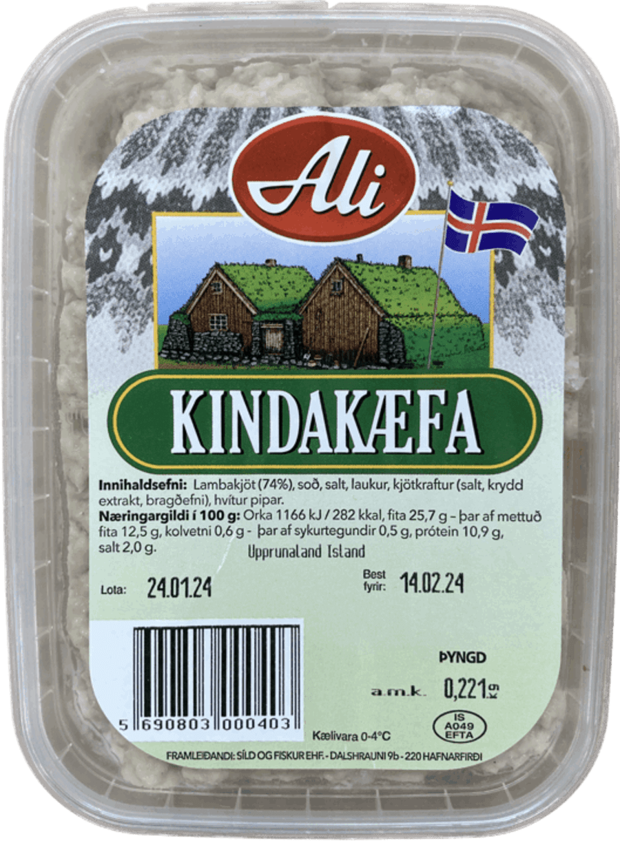 Ali kinda kæfa 221 gr