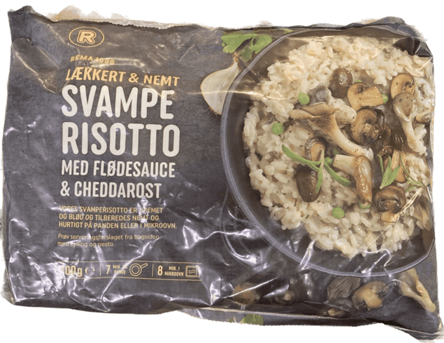 Rema frosið risotto sveppa 400 gr