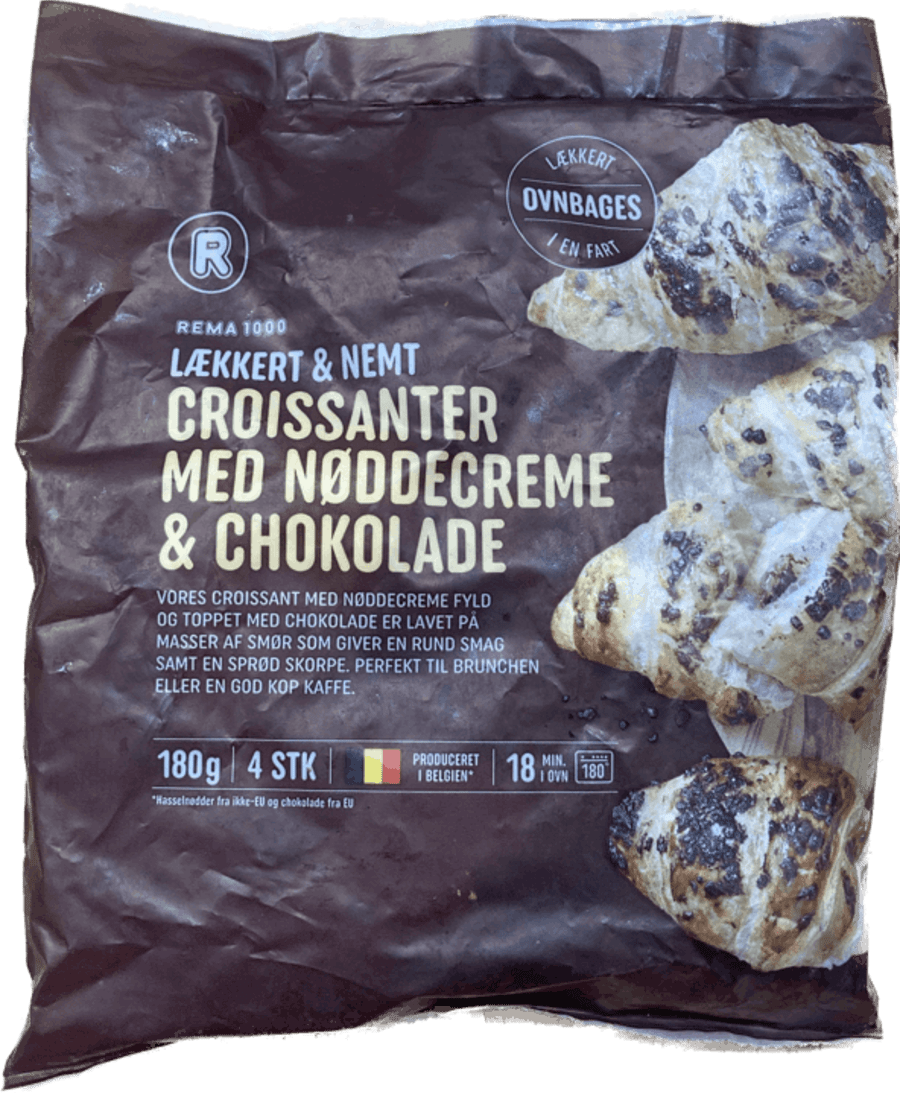 Rema croissant m/súkkulaði 4 stk