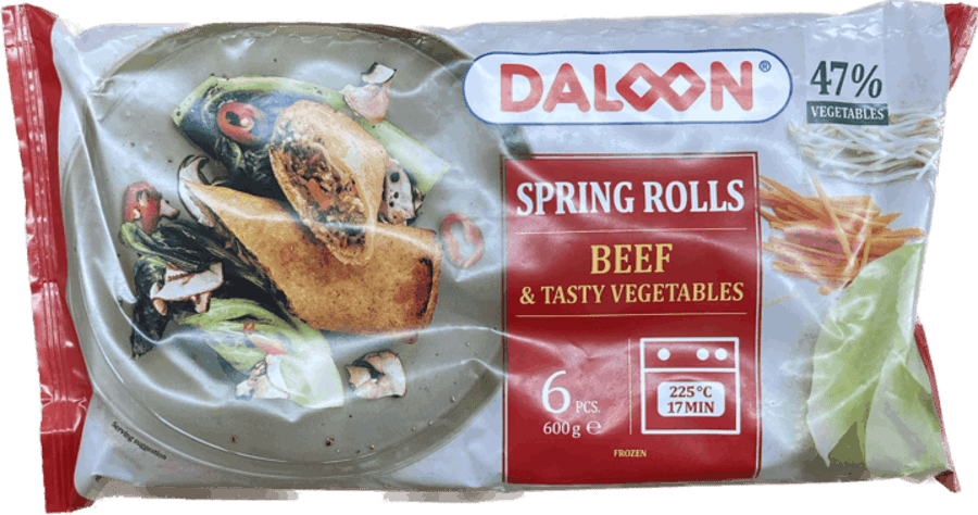 Daloon rúllur naut 6 stk