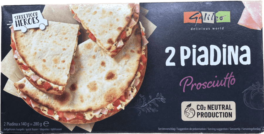 Padina quesadillas 2 stk
