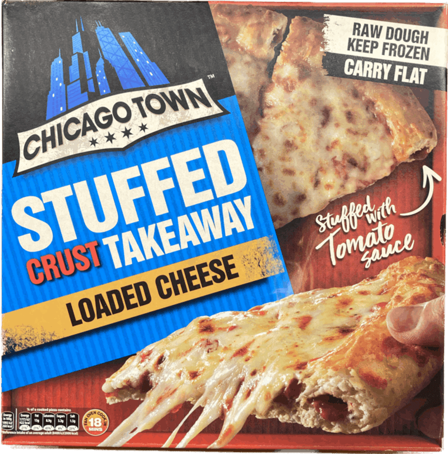 Chicago town stuffed crust loaded cheese 630 gr