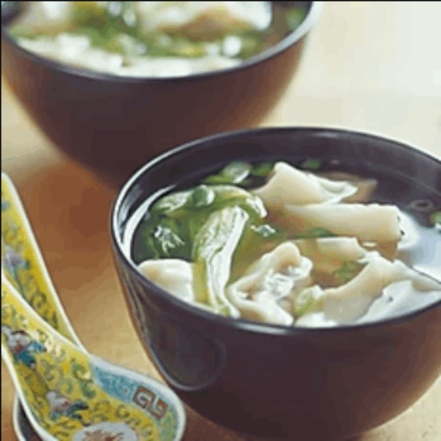 6. Prawn wonton soup