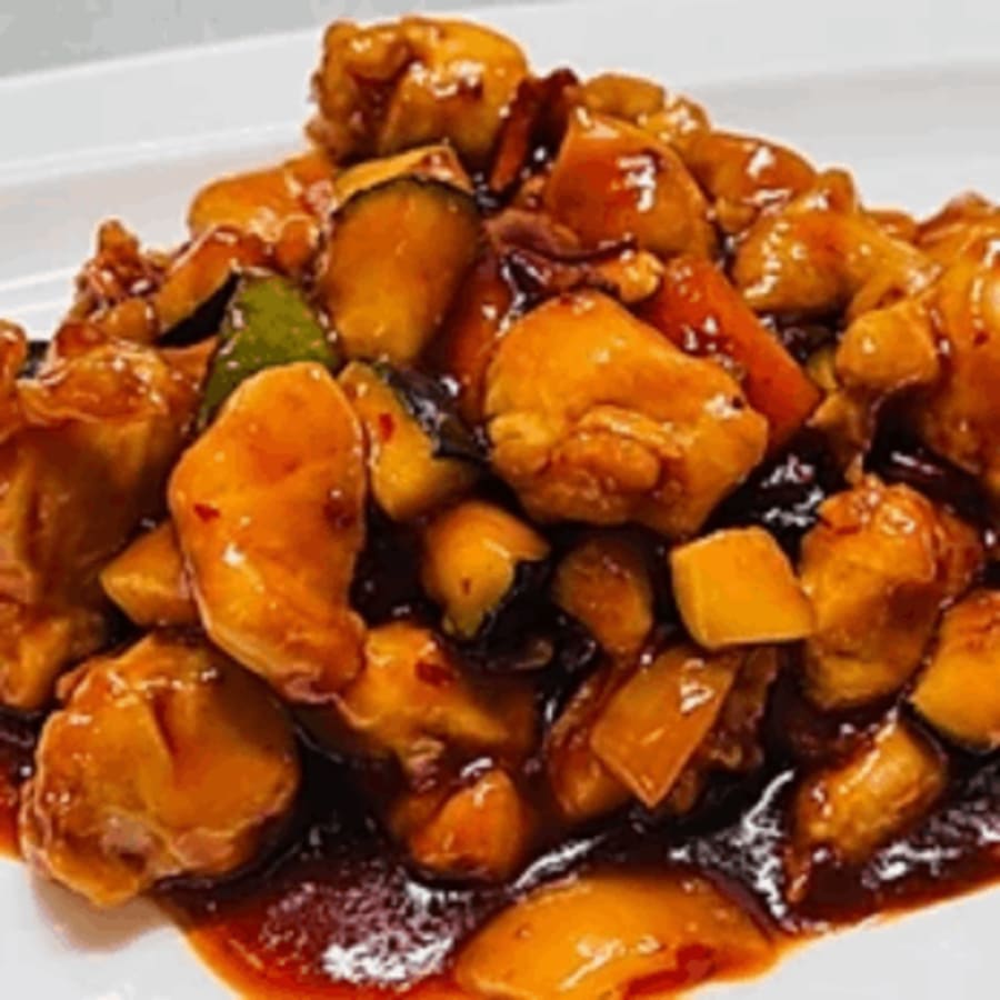 15. Kongpao chicken