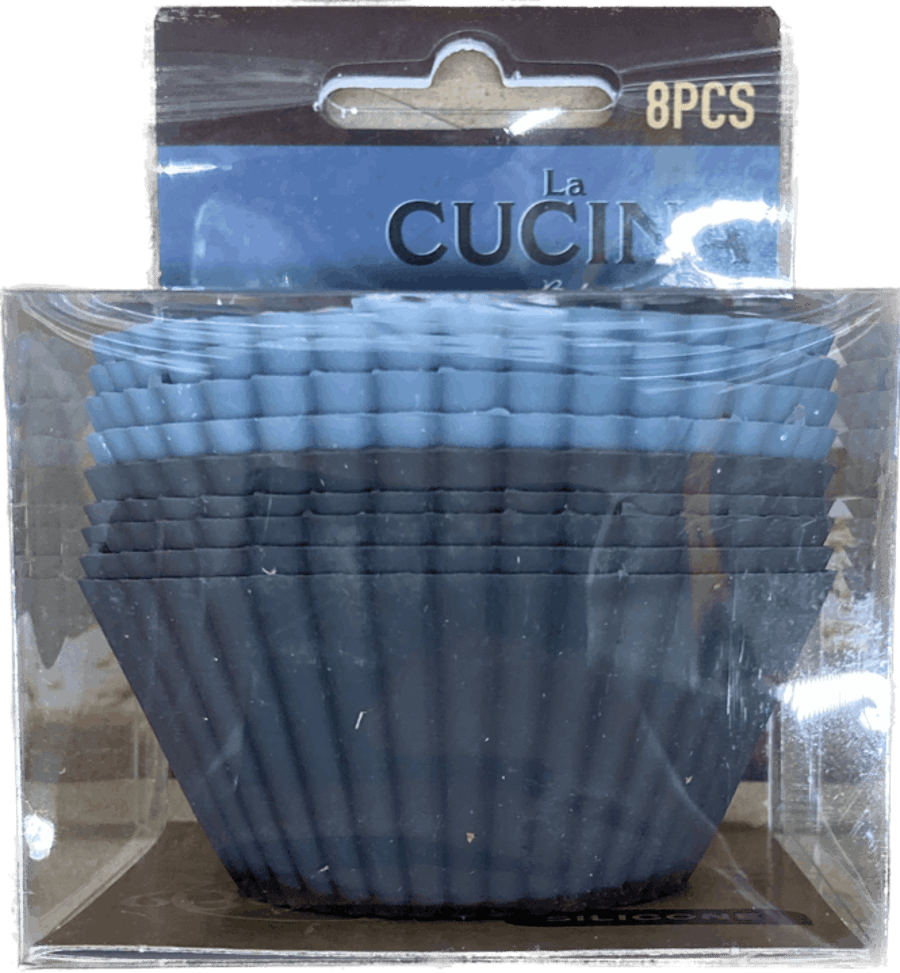 Koop silicon muffinsform 8 stk
