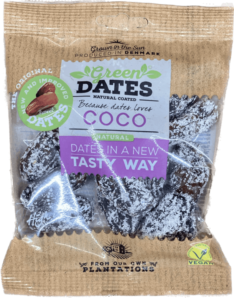 Green dates coco 130 gr