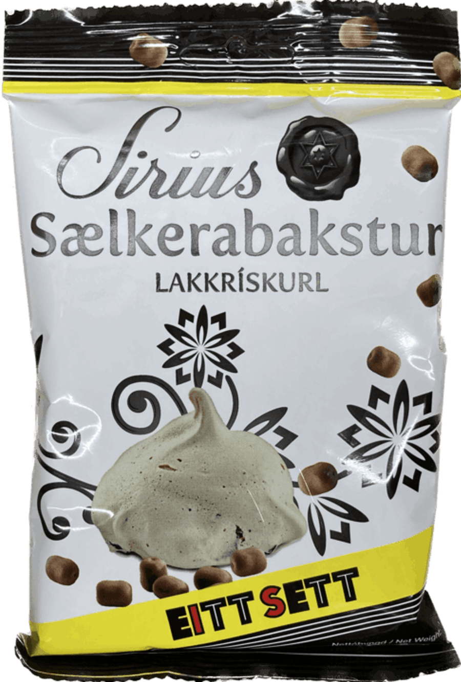 Siríus dropar lakkrís 150 gr