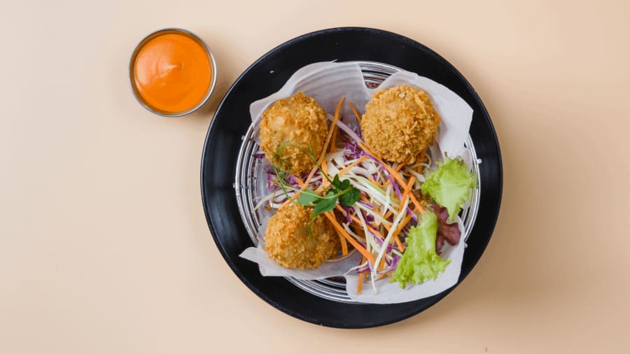 Mushroom arancini