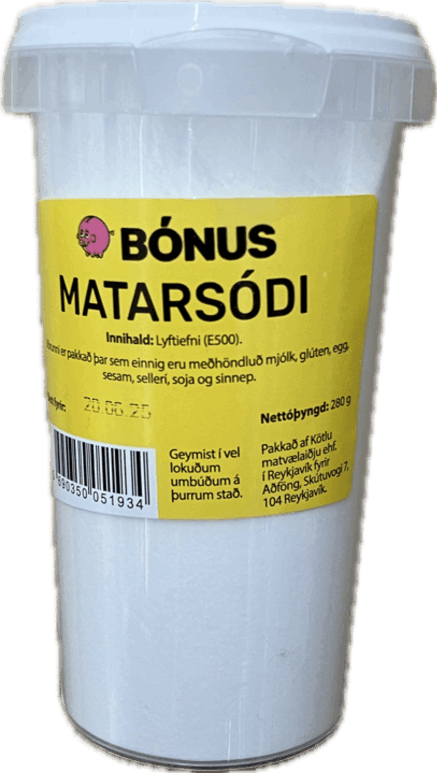 Bónus krydd matarsódi 280 gr