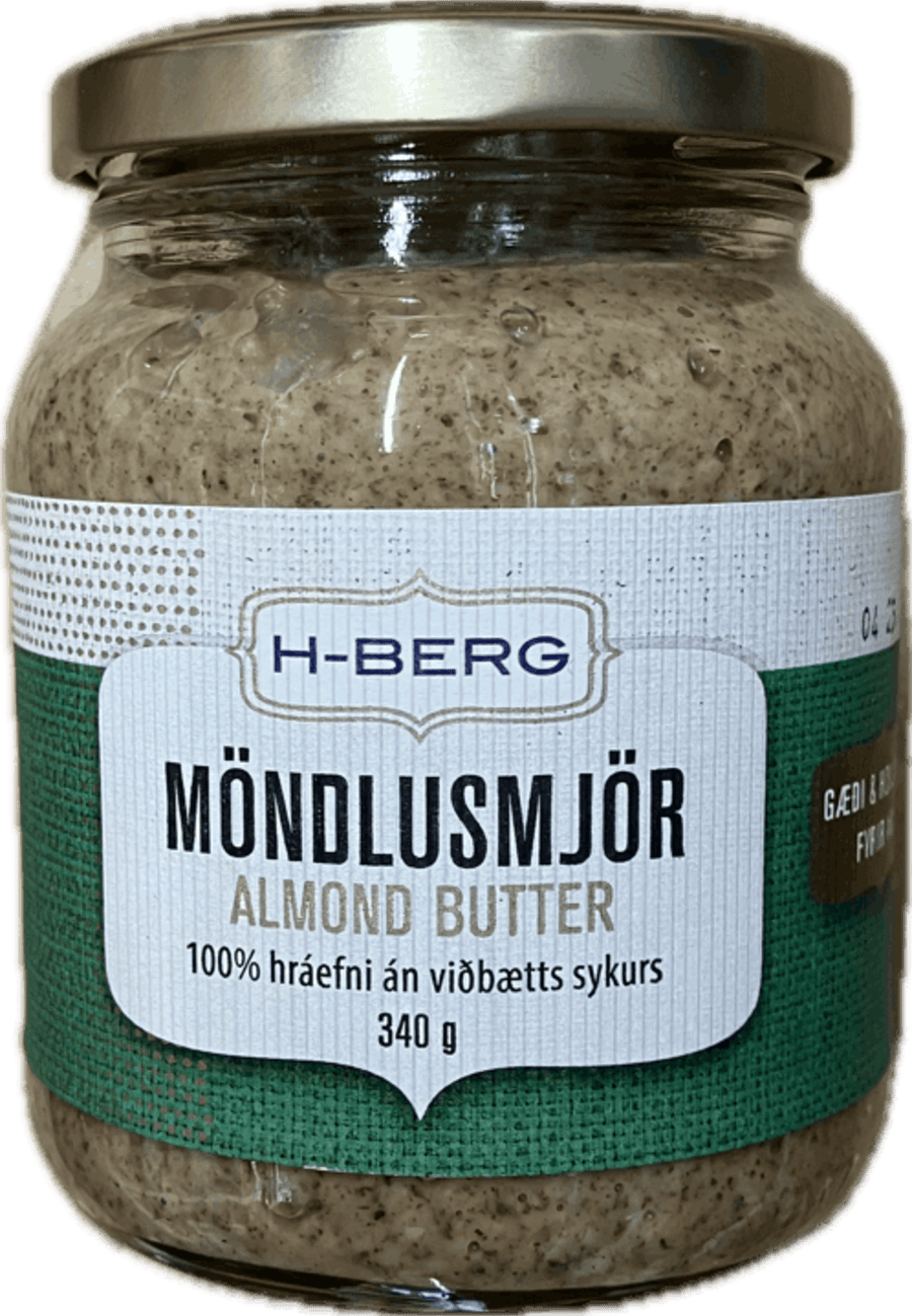 H-berg möndlusmjör 340 gr