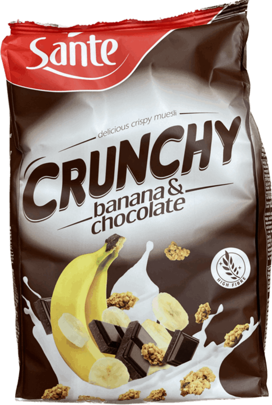 Sante granola banana and chocolate 350 gr