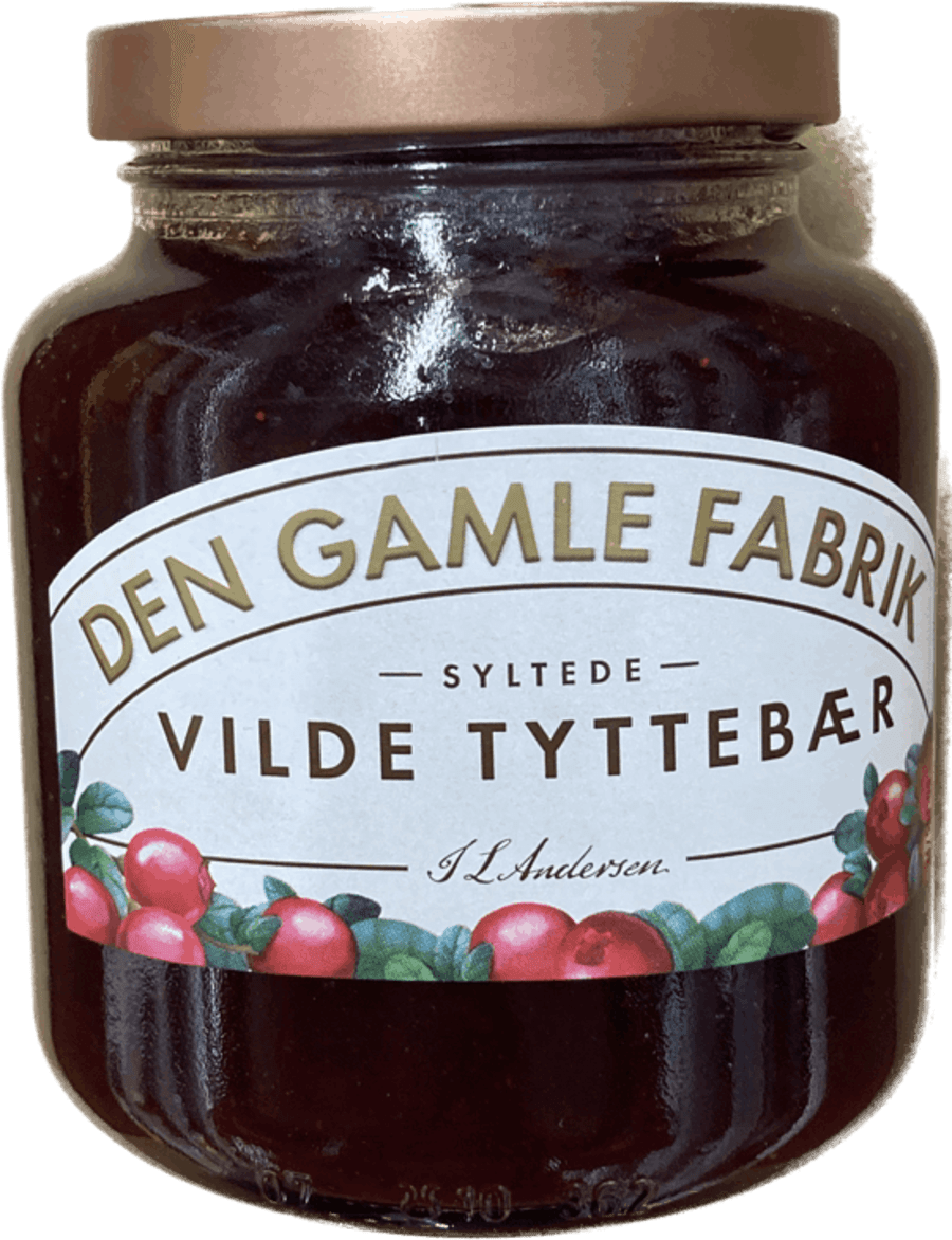 Den gamle fabrik tyttuberja sulta 380 gr