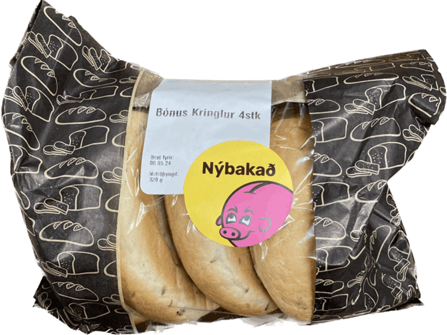 Bónus kringlur 4 stk 320 gr