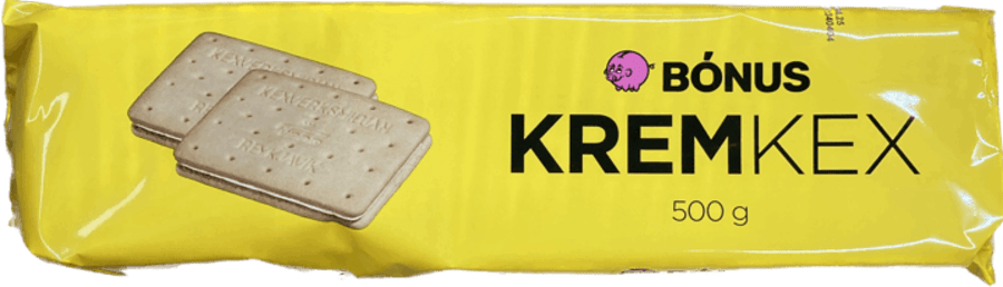 Bónus kremkex 500 gr