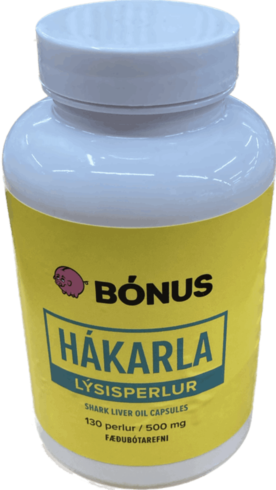 Bónus hákarla lýsis perlur 130 stk