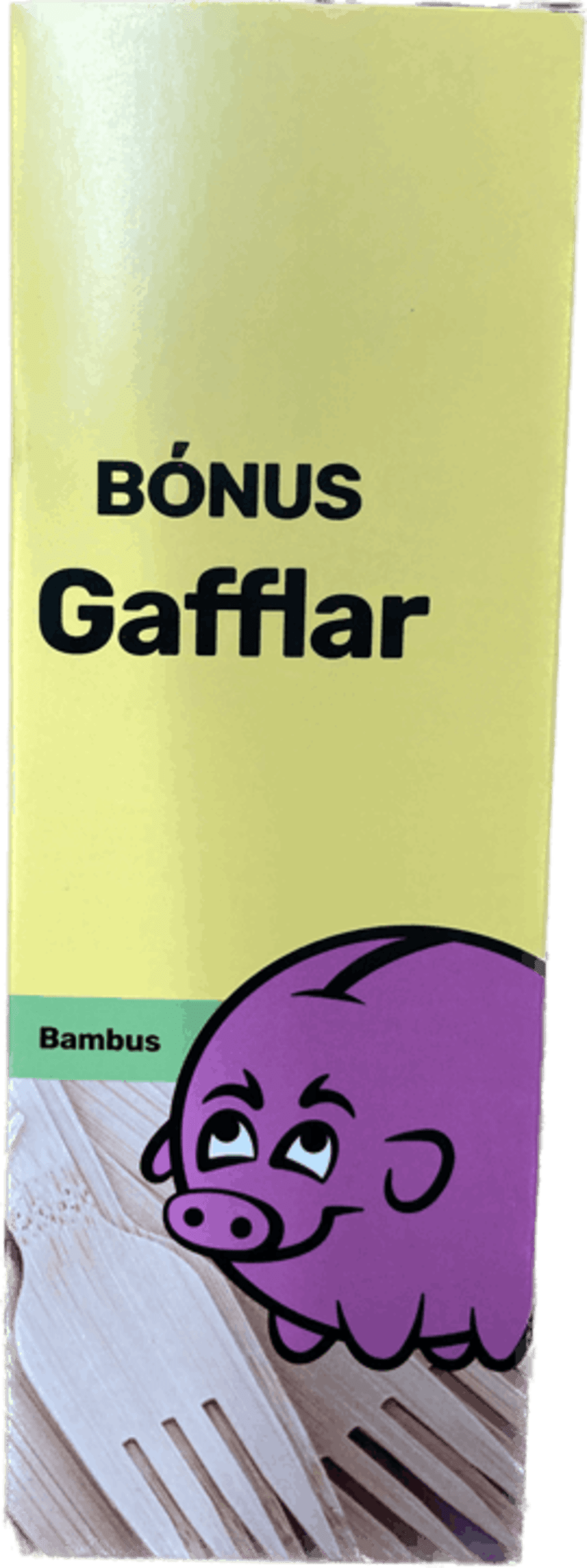 Bónus bio gafflar 20 stk