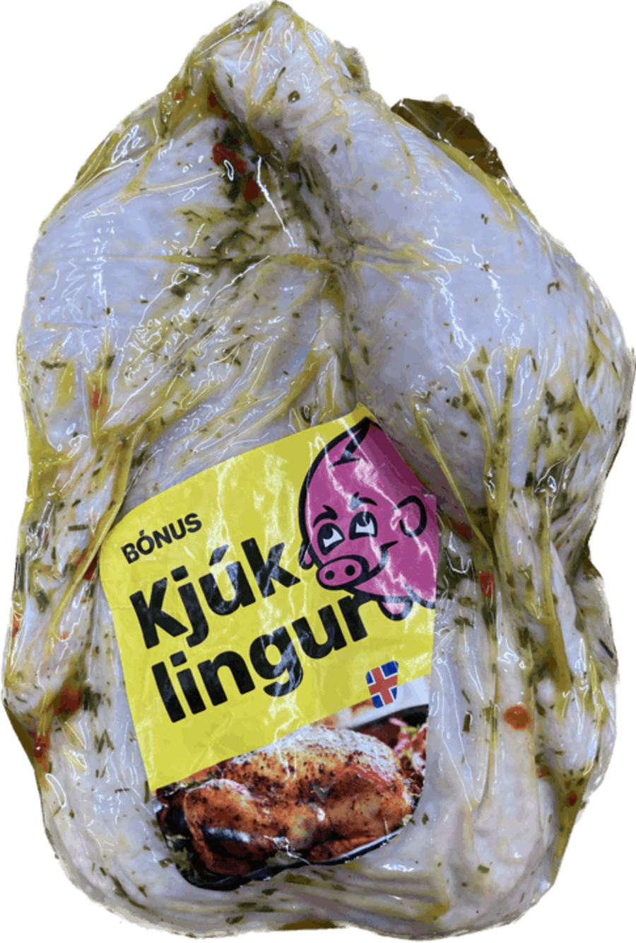 Bónus kjúklingur heill marineraður ca. 1,4 kg